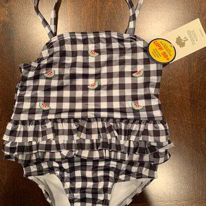 Tucker and Tate Gingham Watermelon Bathing Suit